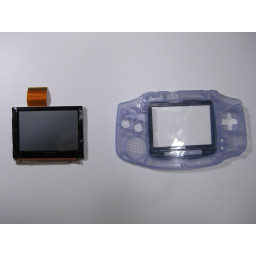 Замена ЖК-экрана Game Boy Advance